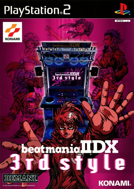 BeatMania IIDX 11 RED box art for Playstation 2